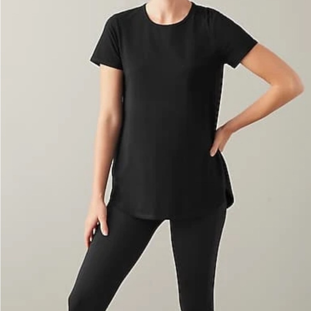 J. Jill - Fit Progress Shirttail Tee - Size Large